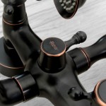 Смеситель для ванны REA RETRO OLD BLACK Смеситель для ванны REA RETRO OLD BLACK